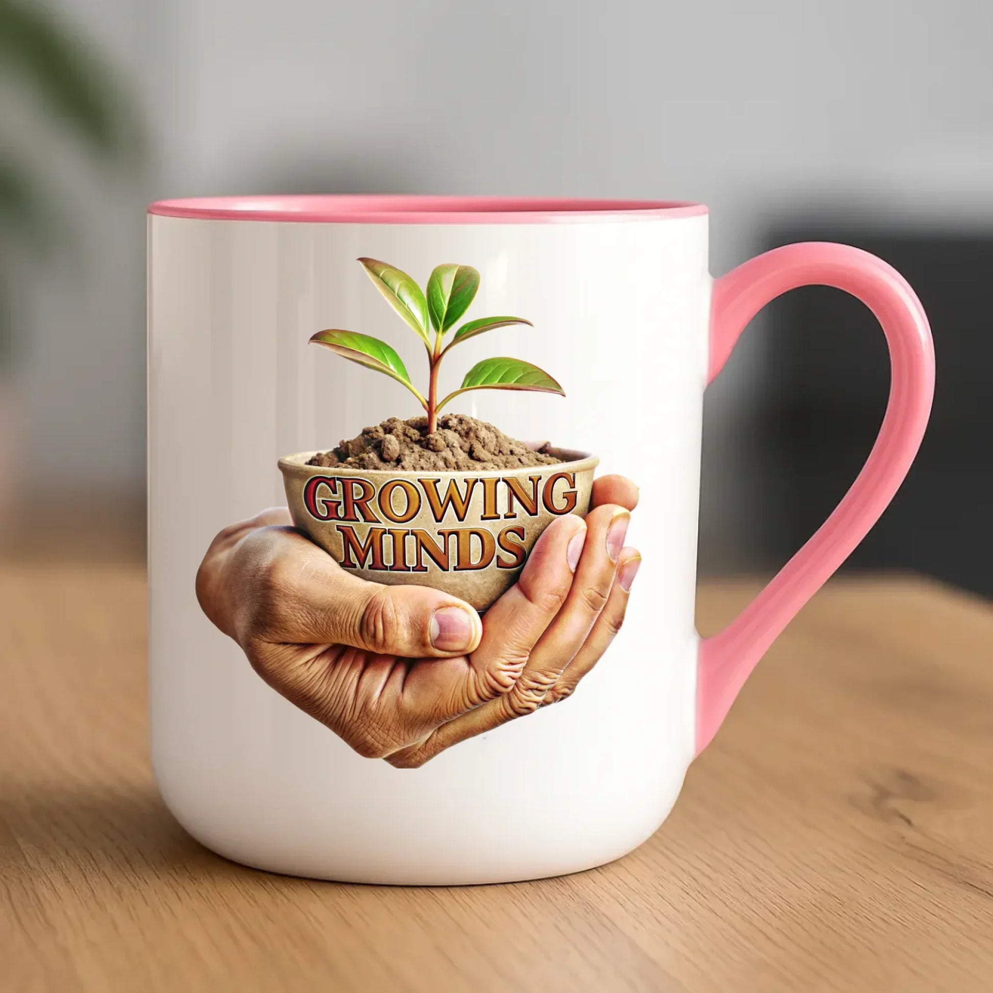 Growing minds | Kubek elegant dla nauczyciela N15 - StoryCups.pl
