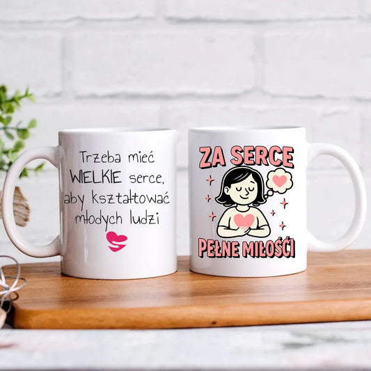 Kubek prezent na zakończenie roku szkolnego dla nauczyciela