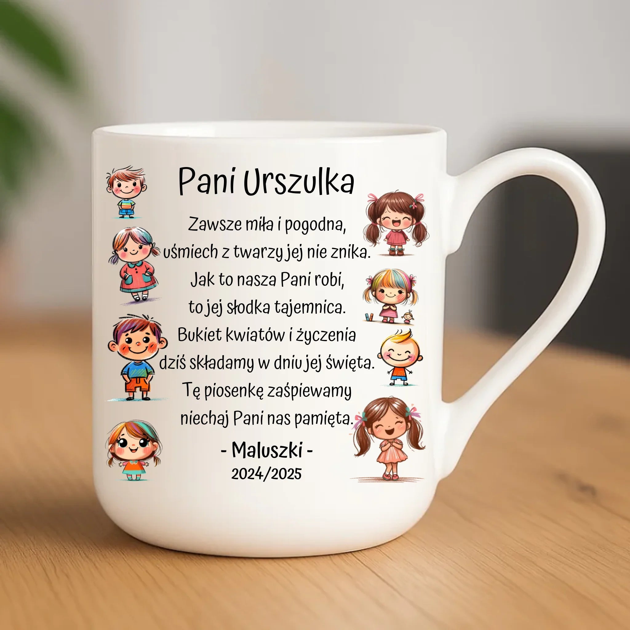 Kubek elegant prezent na zakończenie roku szkolnego dla nauczyciela