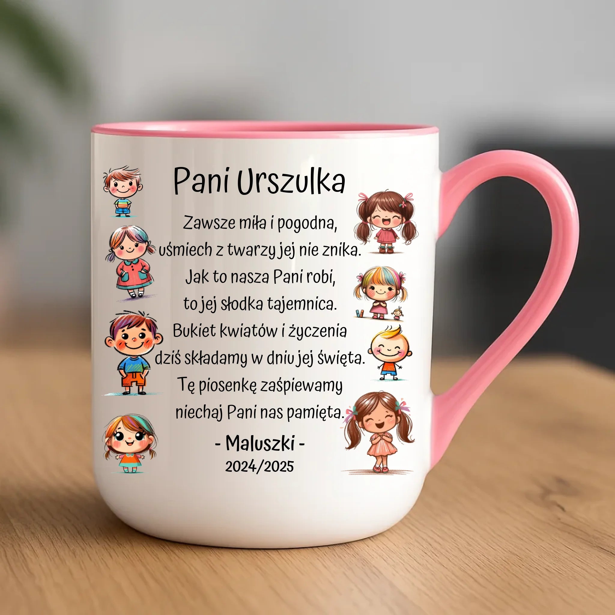 Kubek elegant prezent na zakończenie roku szkolnego dla nauczyciela