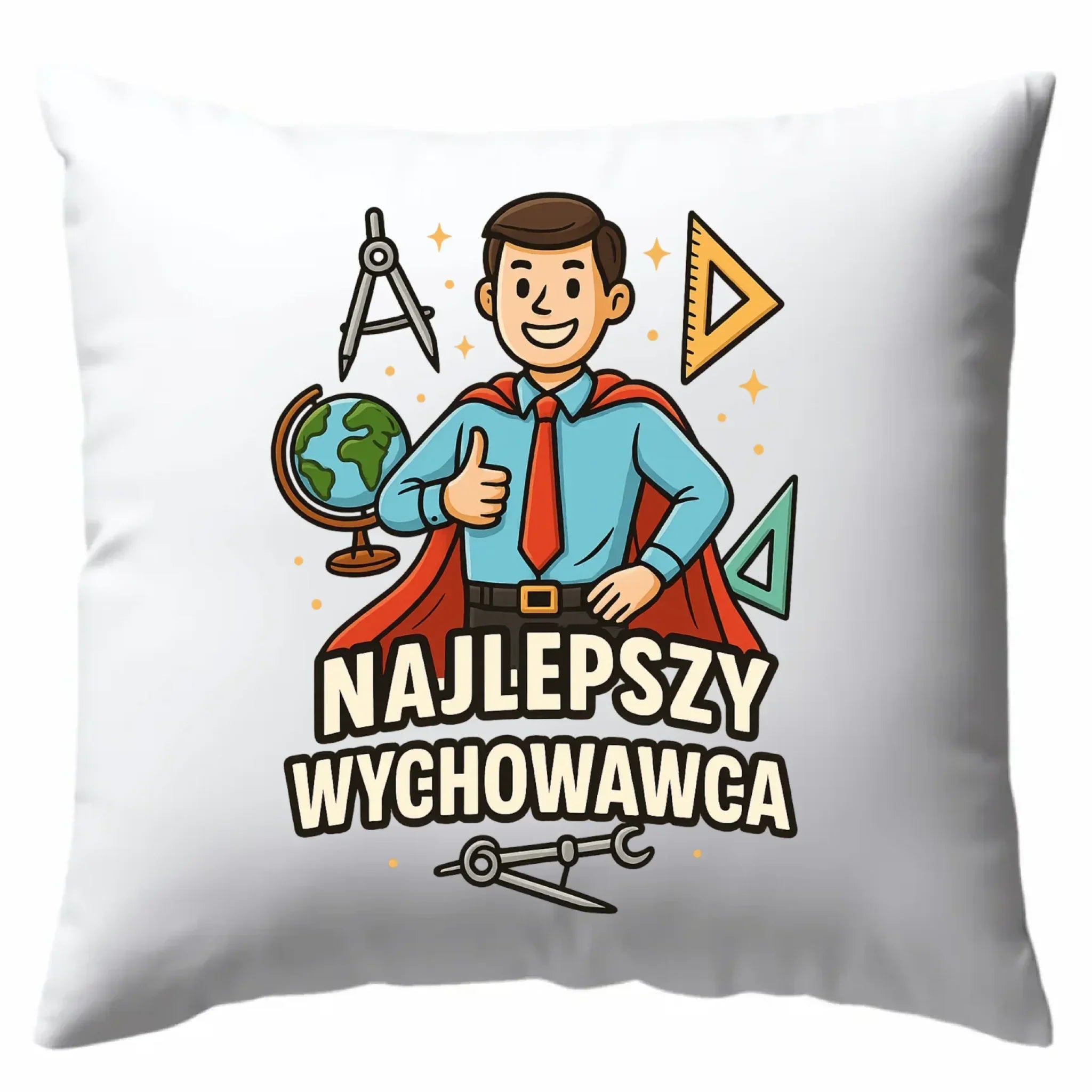 Najlepszy wychowawca | Poduszka dla wychowawcy na prezent N21 - StoryCups.pl