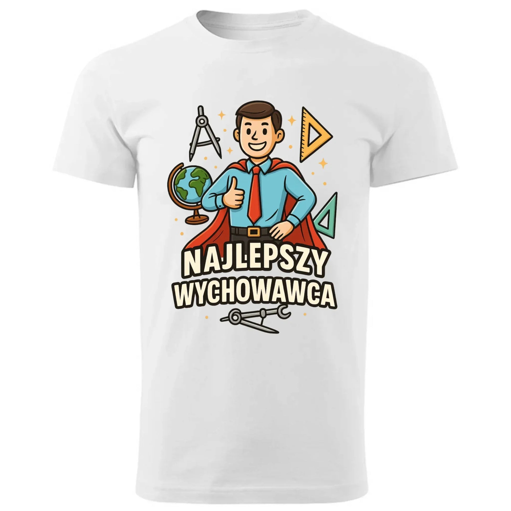 Najlepszy wychowawca | Koszulka męska dla wychowawcy na prezent N21 - StoryCups.pl
