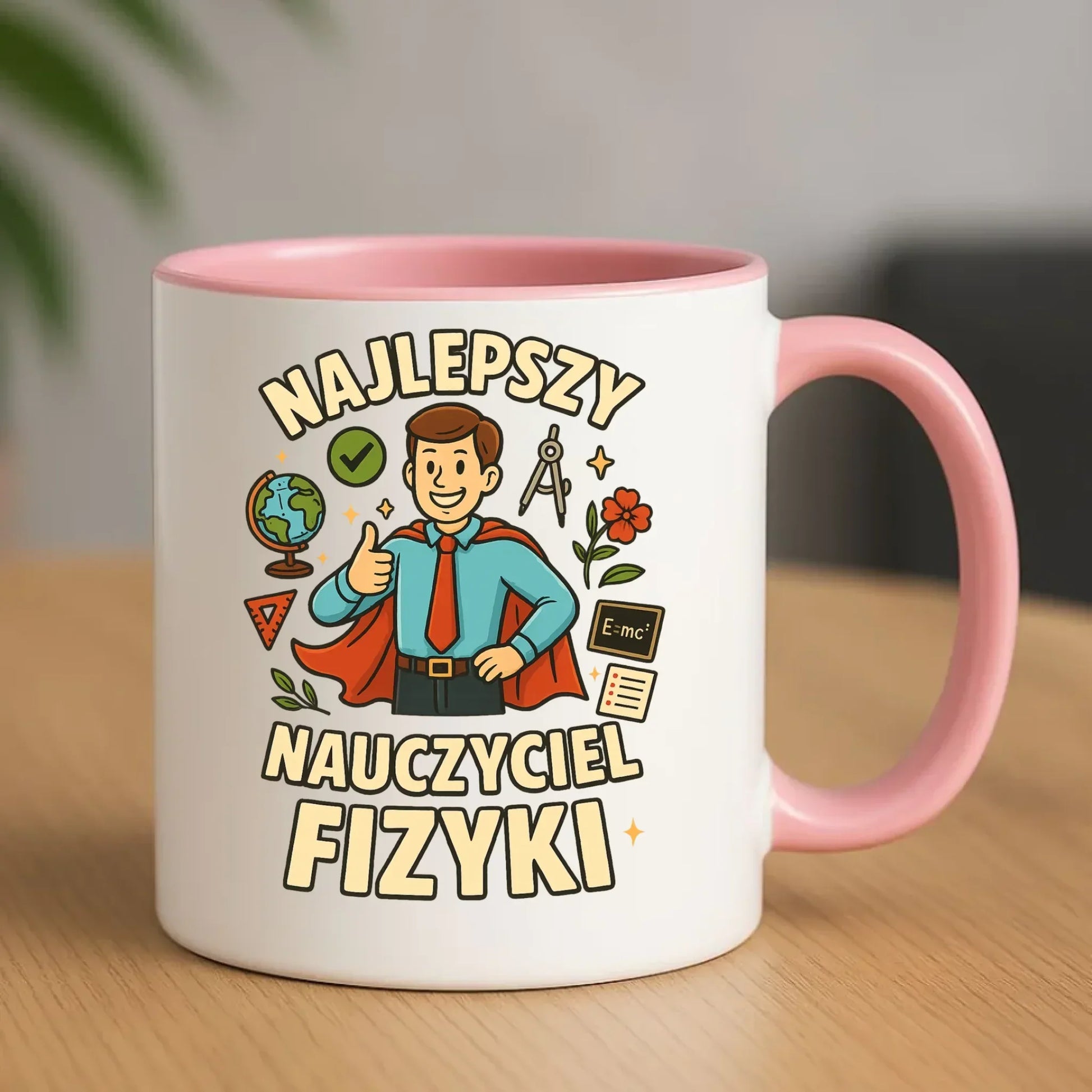 Najlepszy nauczyciel fizyki | Kubek na prezent N22 - StoryCups.pl
