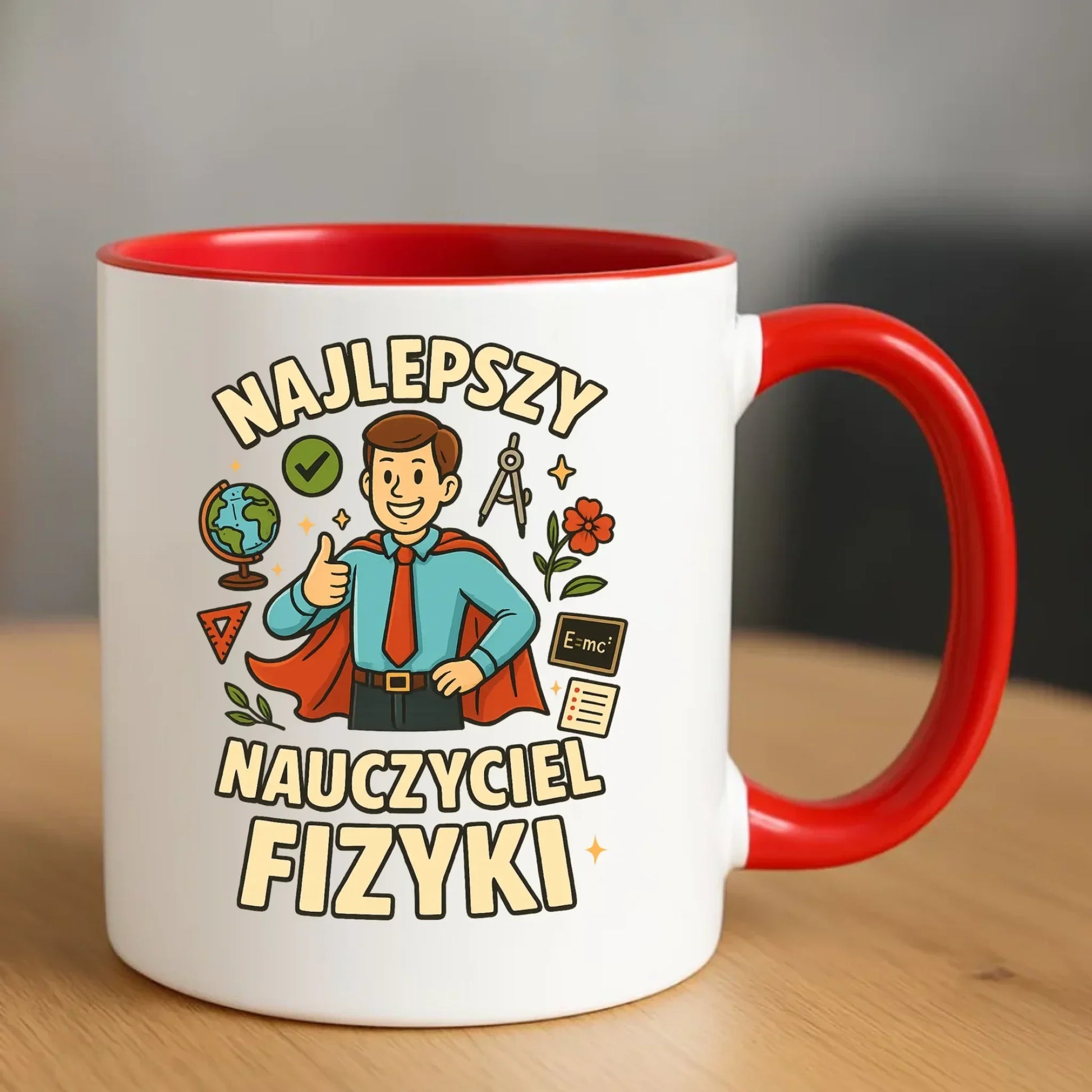 Najlepszy nauczyciel fizyki | Kubek na prezent N22 - StoryCups.pl