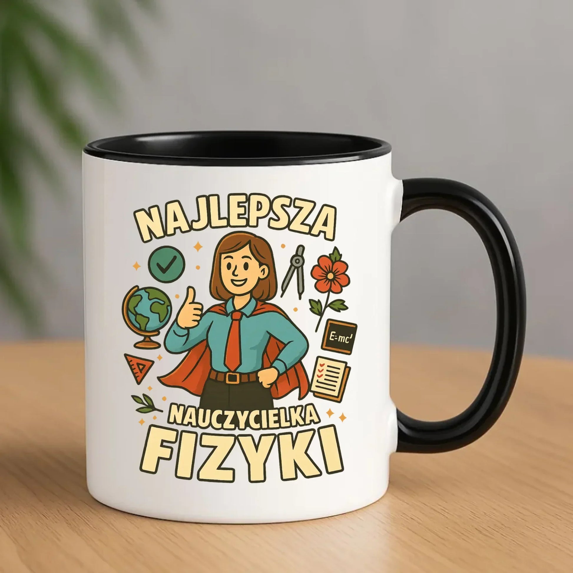 Najlepsza nauczycielka fizyki | Kubek na prezent N23 - StoryCups.pl