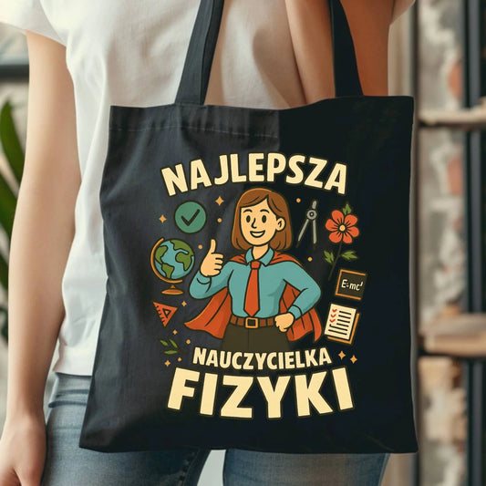 Bawełniana torba prezent dla nauczyciela NAUCZYCIEL WYCHOWAWCA PRZEDSZKOLANKA