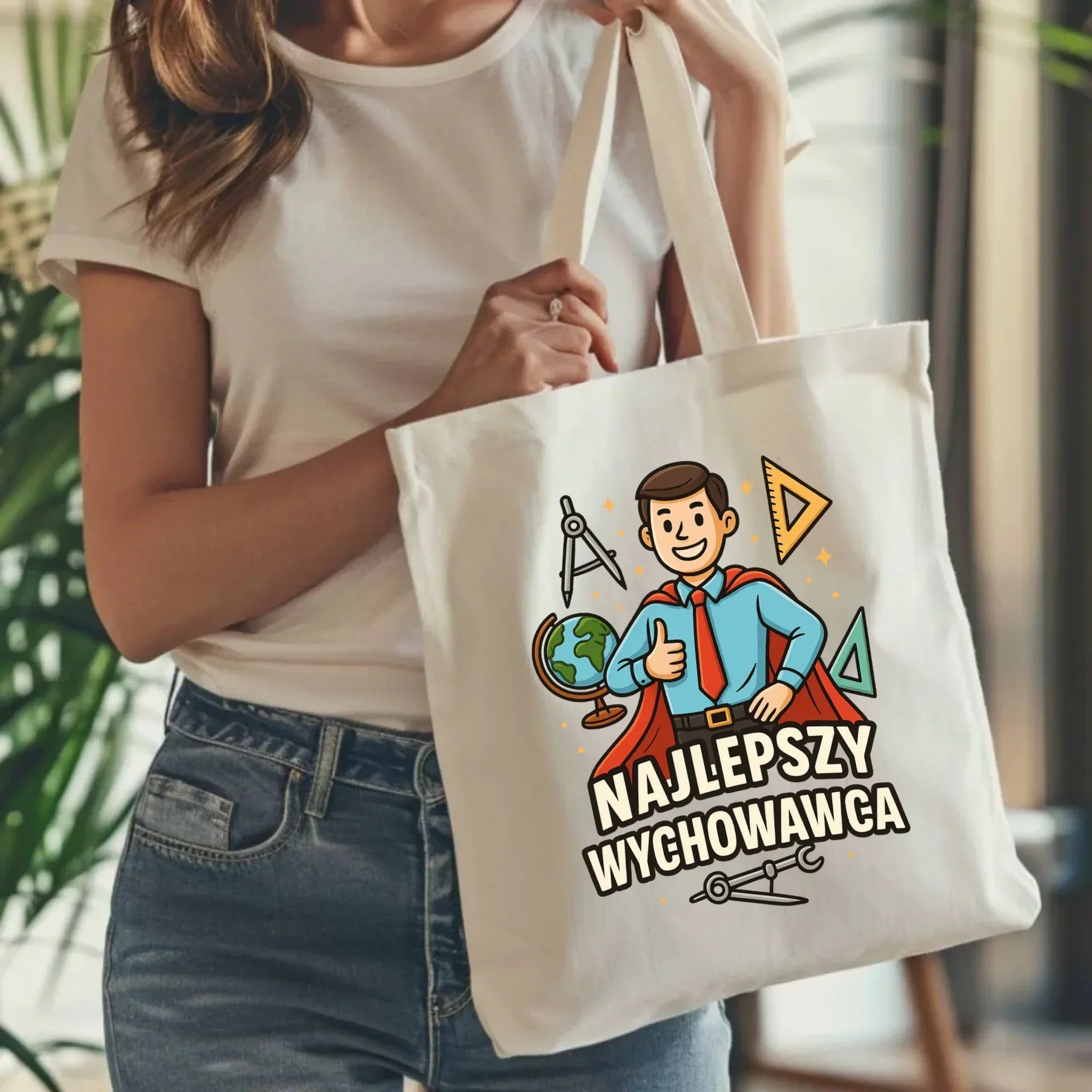 Najlepszy wychowawca | Torba dla wychowawcy na prezent N21 - StoryCups.pl