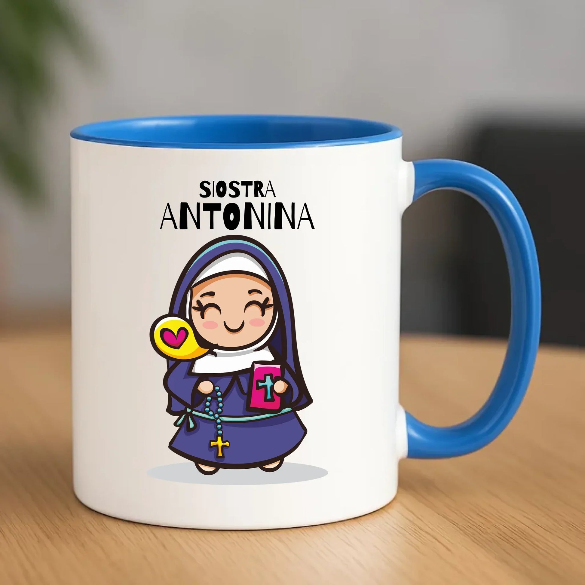 Siostra zakonna | Kubek z imieniem na prezent N30 - StoryCups.pl