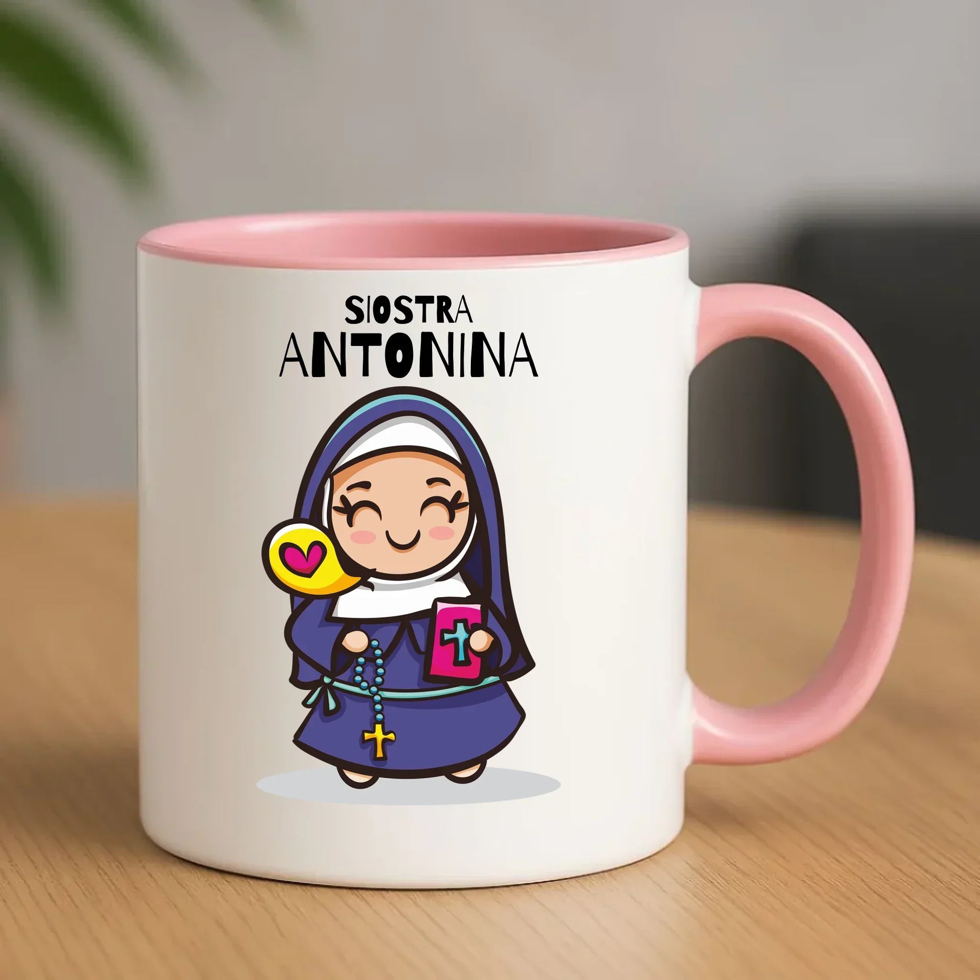 Siostra zakonna | Kubek z imieniem na prezent N30 - StoryCups.pl