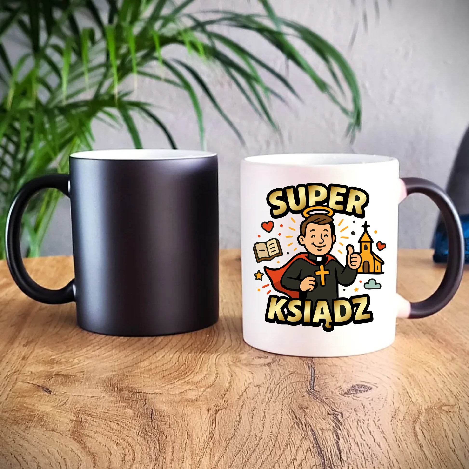Prezent dla nauczyciela kubek magiczny NAUCZYCIEL ZAKOŃCZENIE ROKU SZKOLNEGO