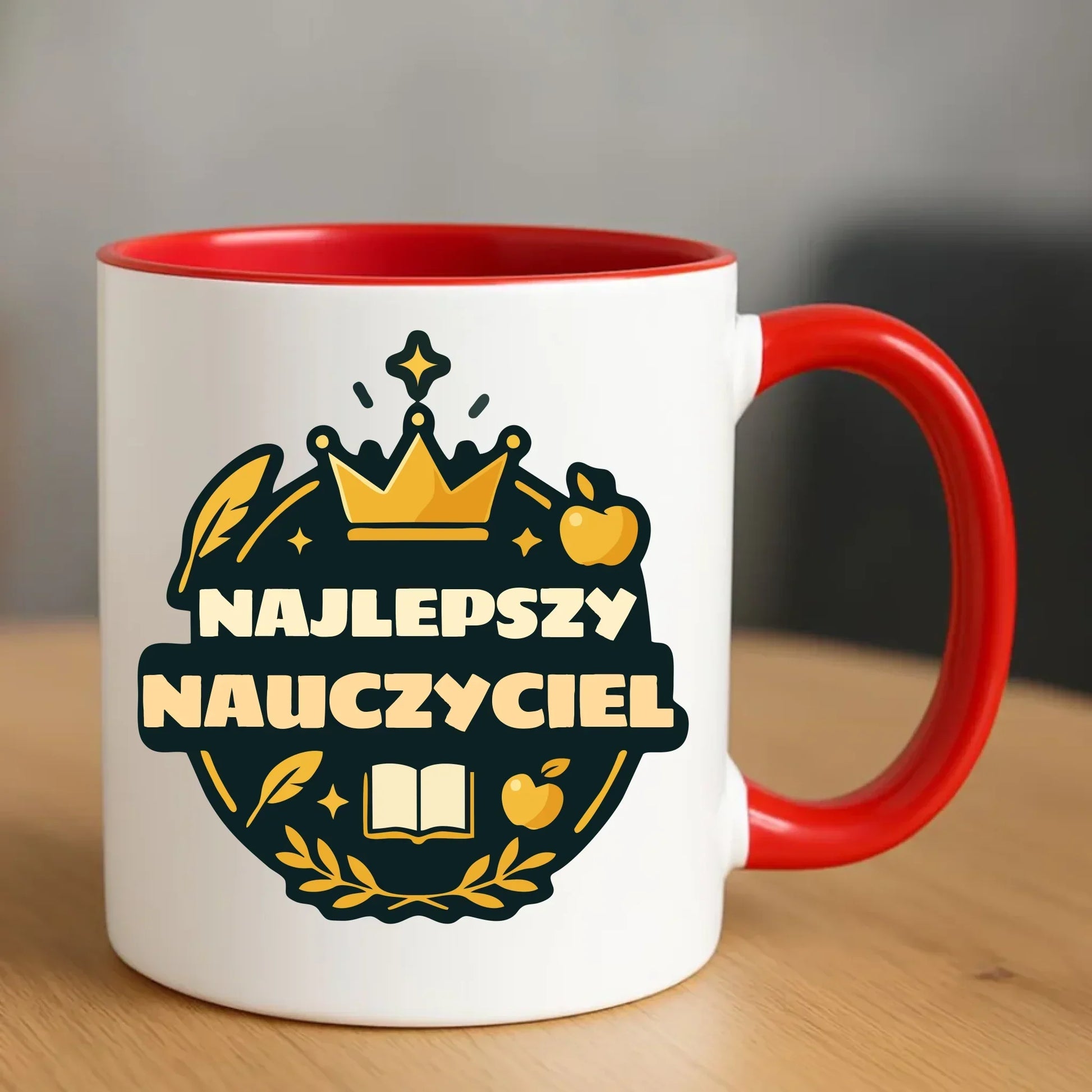 Najlepszy nauczyciel | Kubek prezent dla nauczyciela N38 - StoryCups.pl
