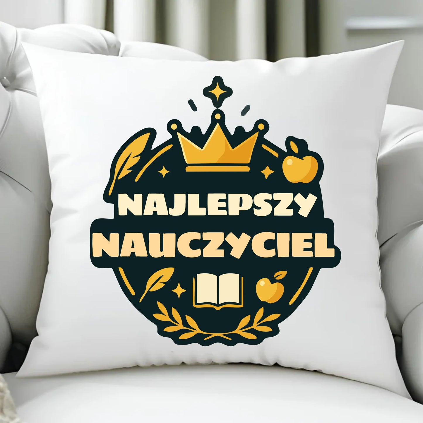 Poduszka prezent na Zakończenie Roku Szkolnego dla nauczyciela