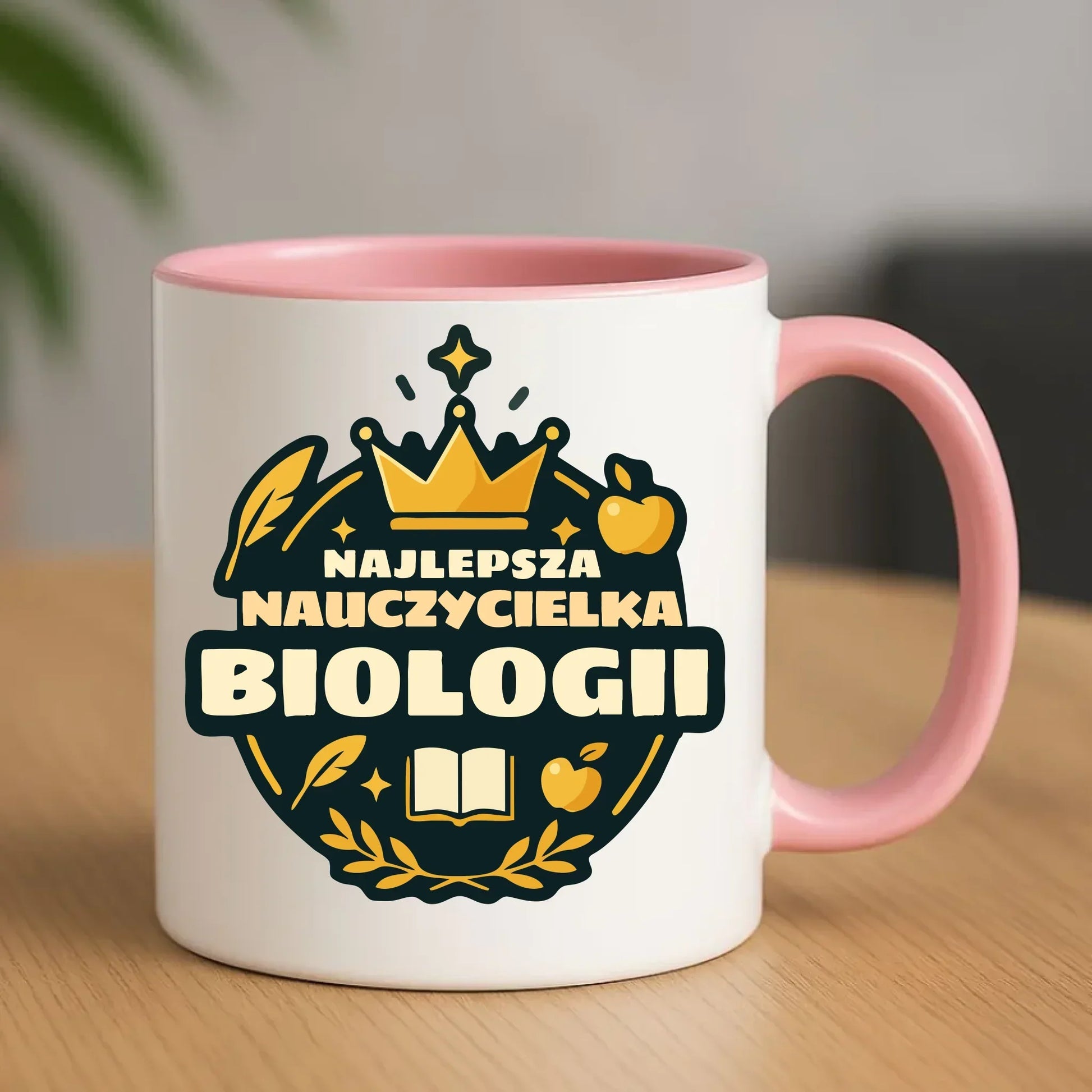 Najlepsza nauczycielka biologii | Kubek prezent dla nauczycielki N39 - StoryCups.pl