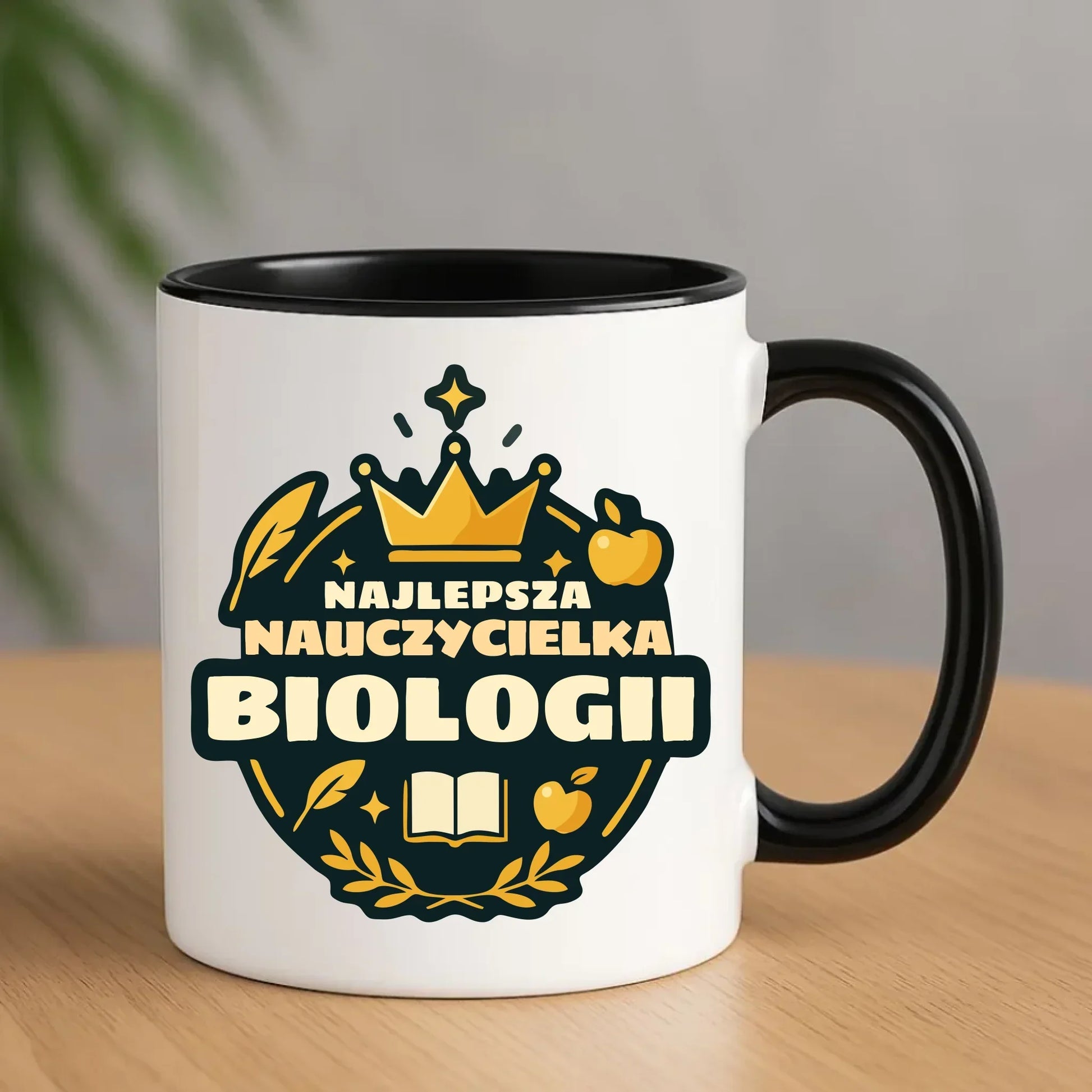 Najlepsza nauczycielka biologii | Kubek prezent dla nauczycielki N39 - StoryCups.pl