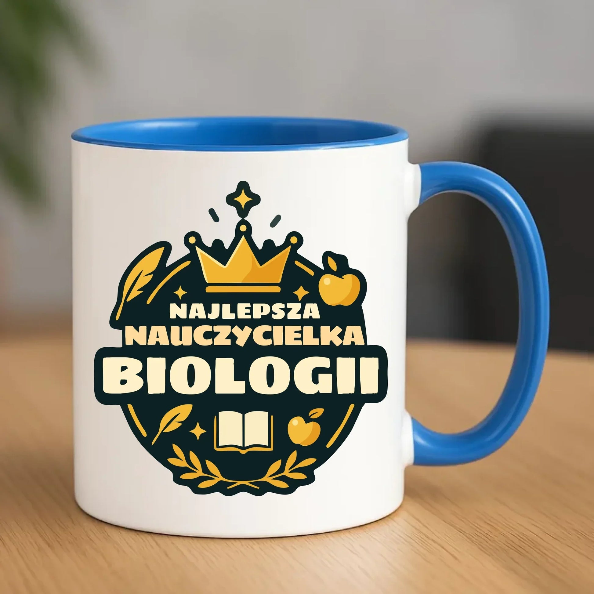 Najlepsza nauczycielka biologii | Kubek prezent dla nauczycielki N39 - StoryCups.pl