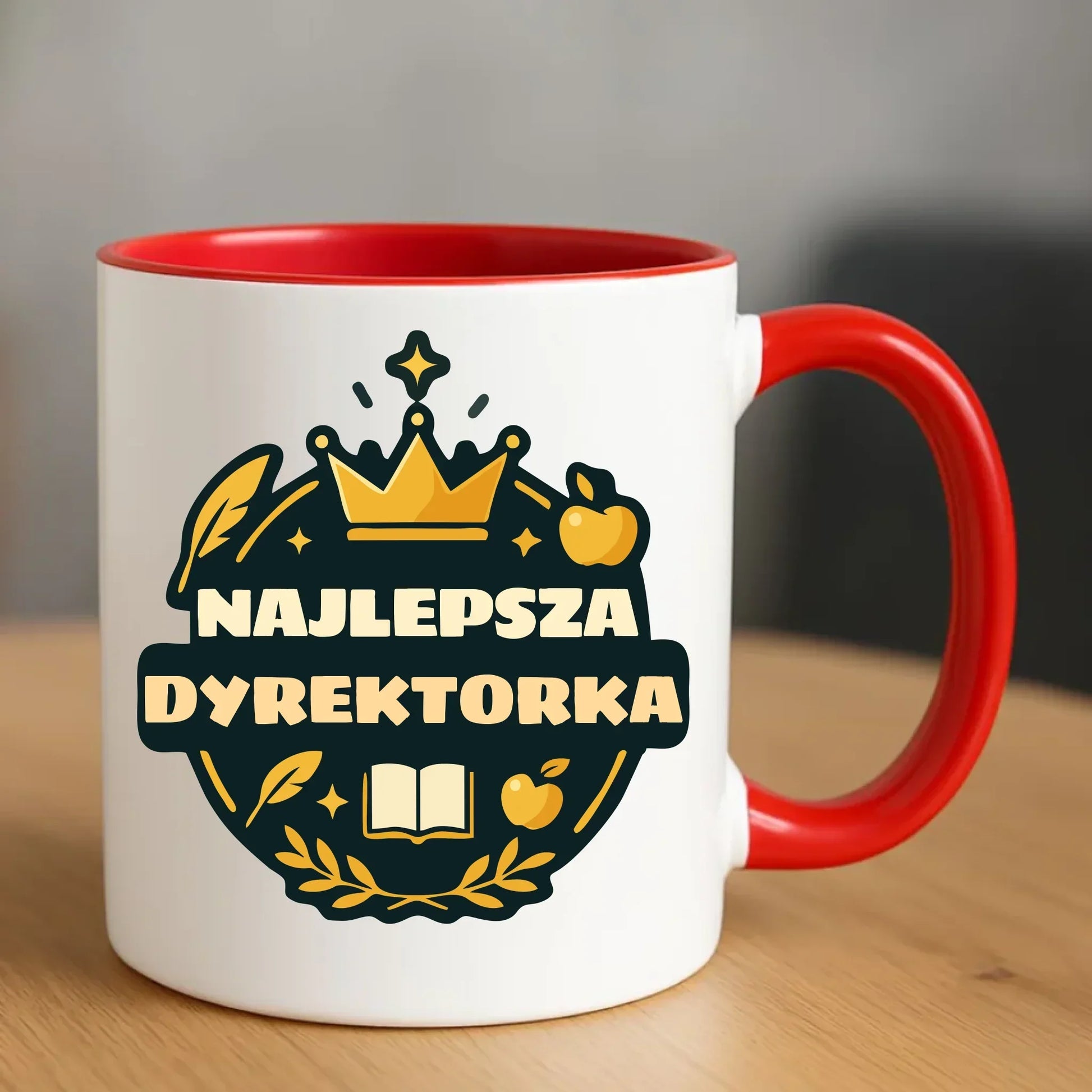 Najlepsza dyrektorka szkoły | Kubek na prezent dla dyrektorki N40 - StoryCups.pl
