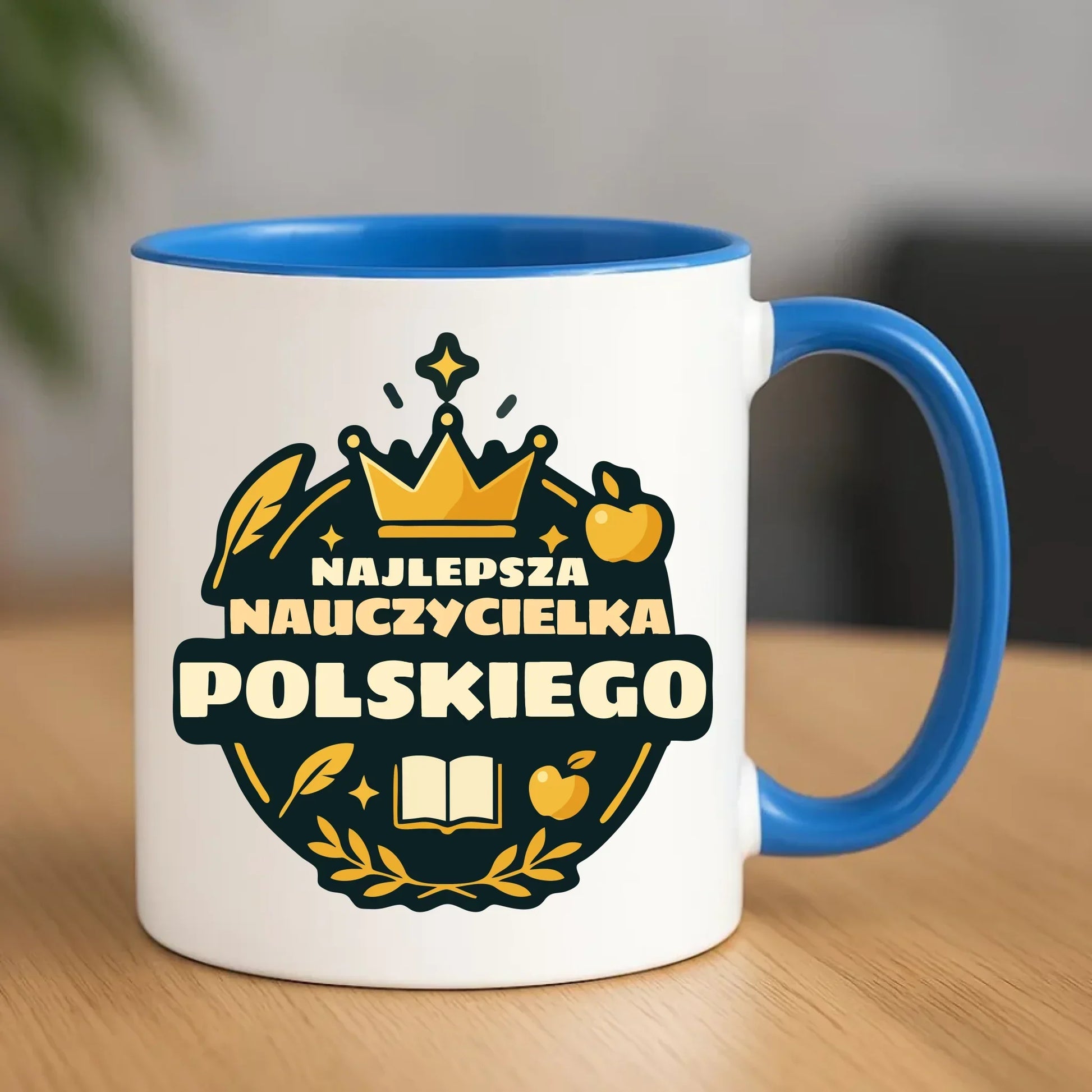 Najlepsza nauczycielka języka polskiego | Kubek prezent dla polonistki N41 - StoryCups.pl