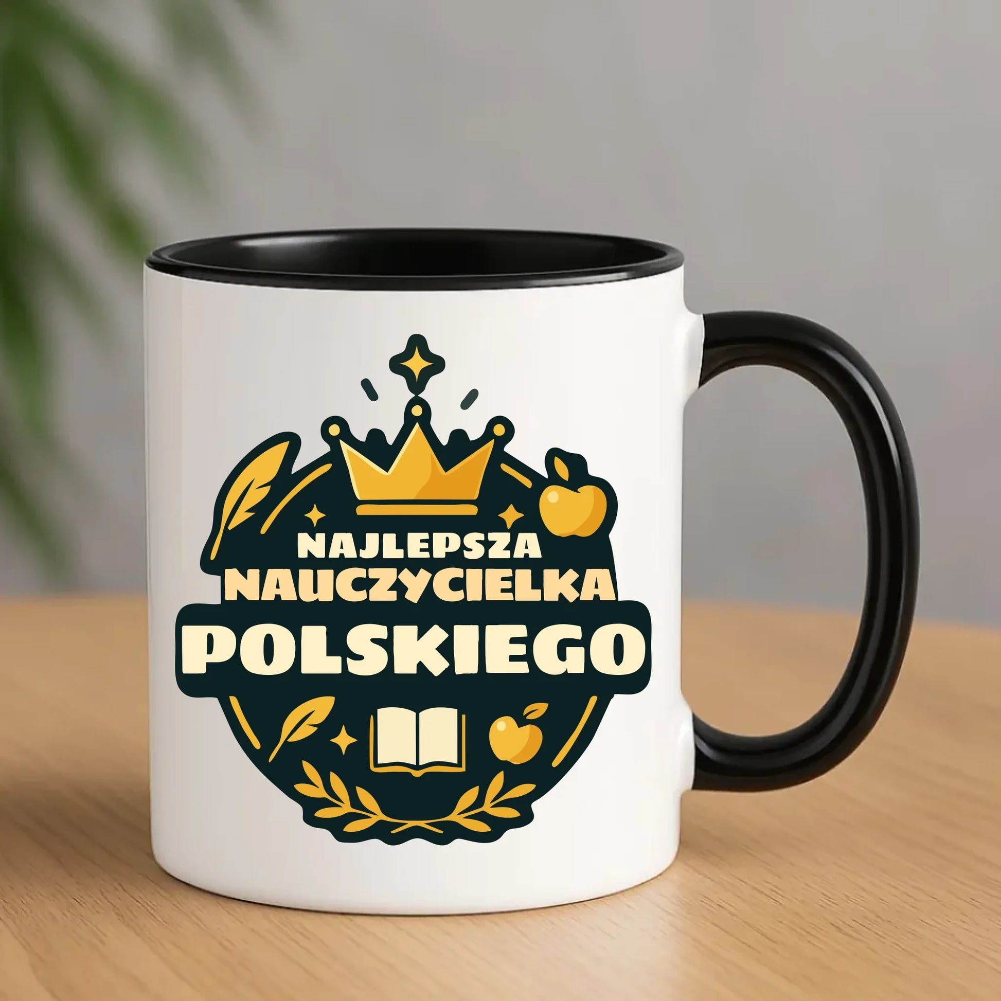 Najlepsza nauczycielka języka polskiego | Kubek prezent dla polonistki N41 - StoryCups.pl