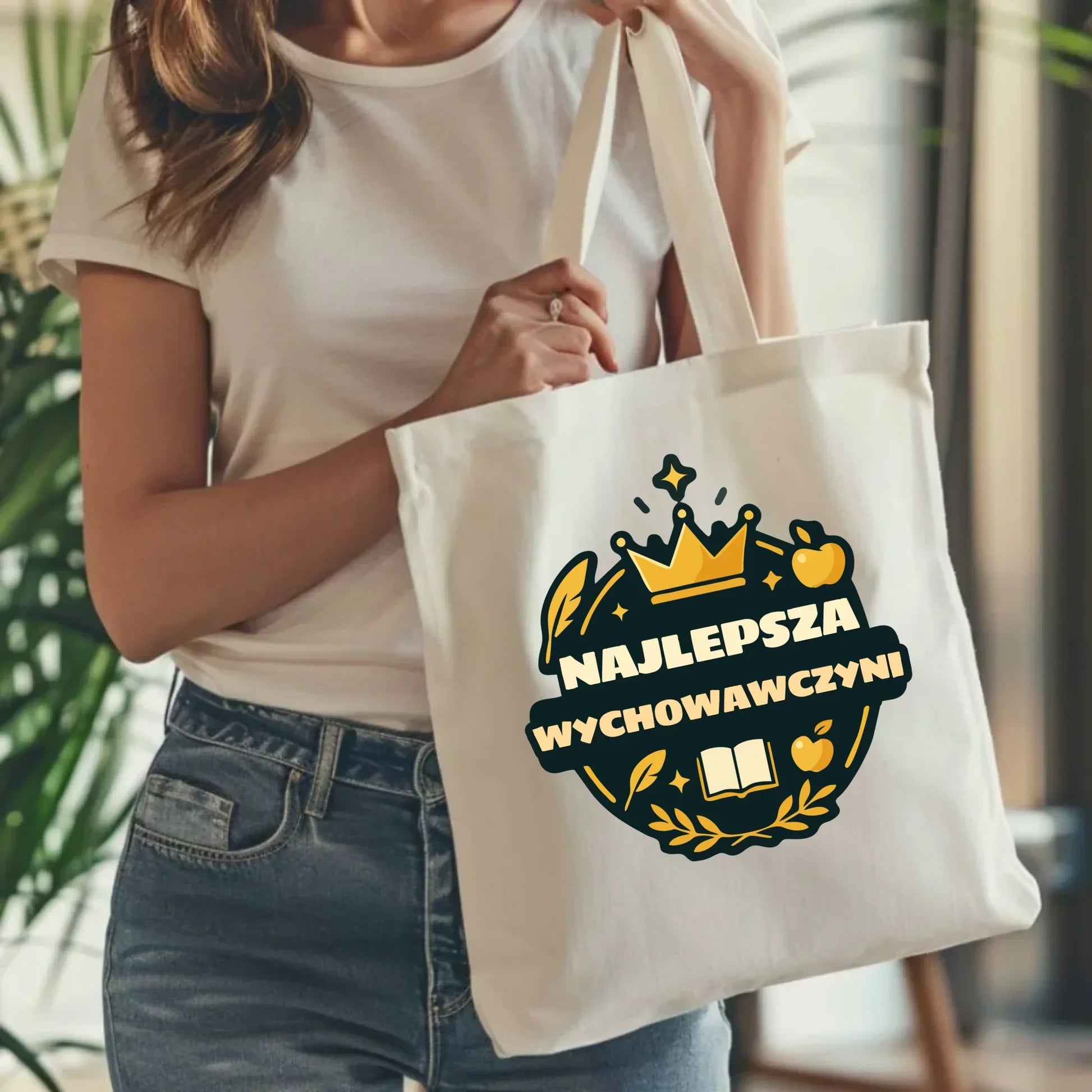 Najlepsza wychowawczyni | Torba na prezent N43 - StoryCups.pl