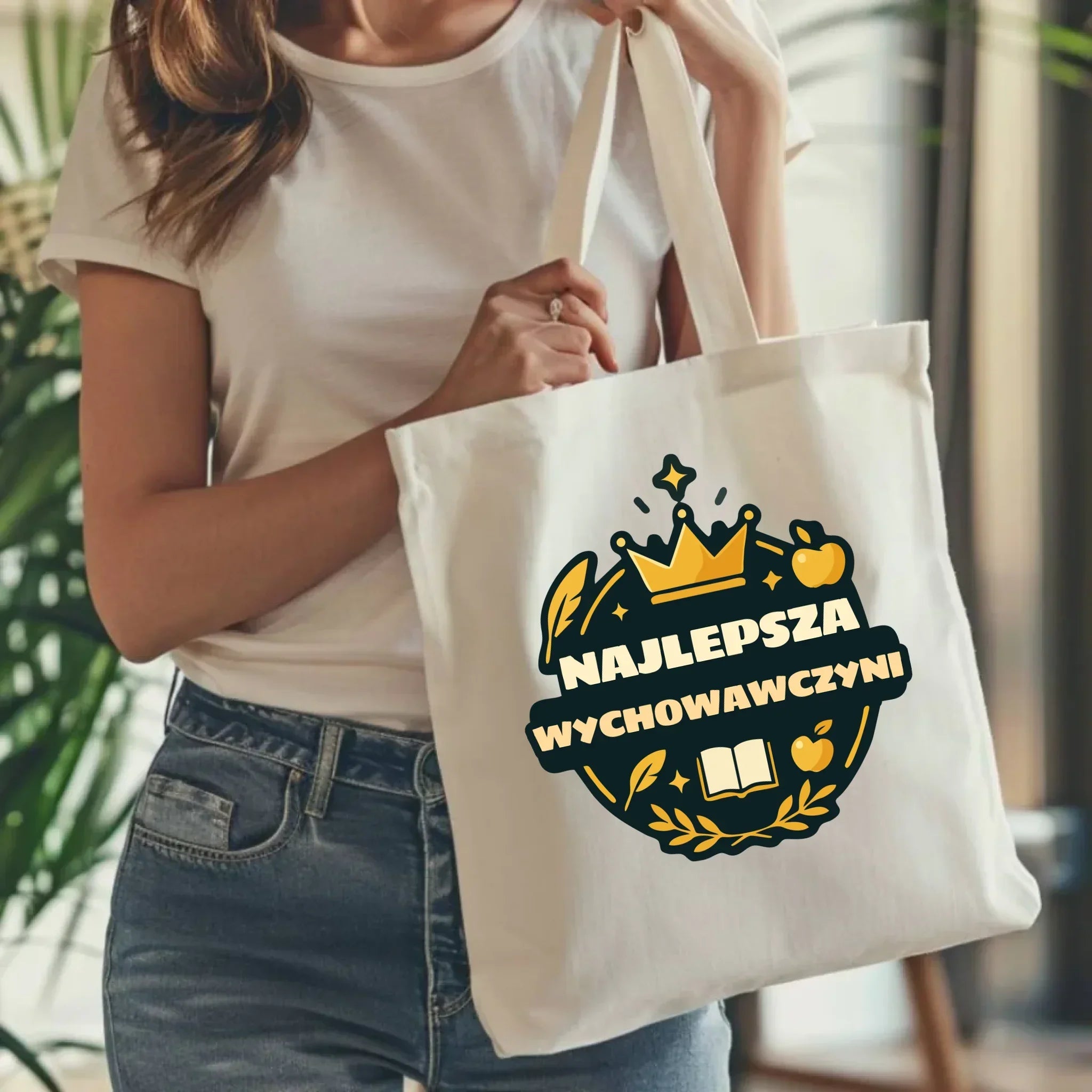 Najlepsza wychowawczyni | Torba na prezent N43 - StoryCups.pl