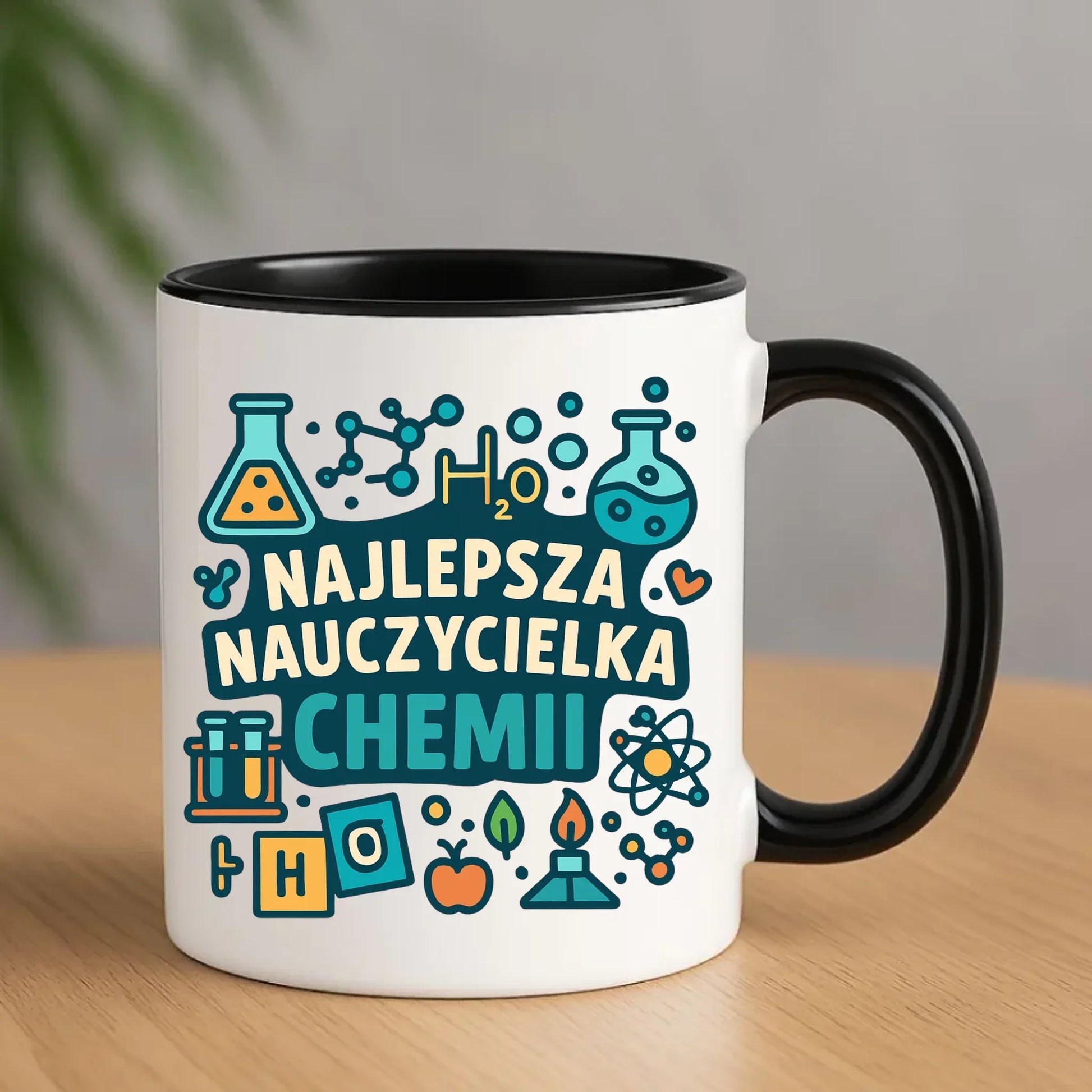 Najlepsza nauczycielka chemii | Kubek prezent dla nauczycielki N44 - StoryCups.pl