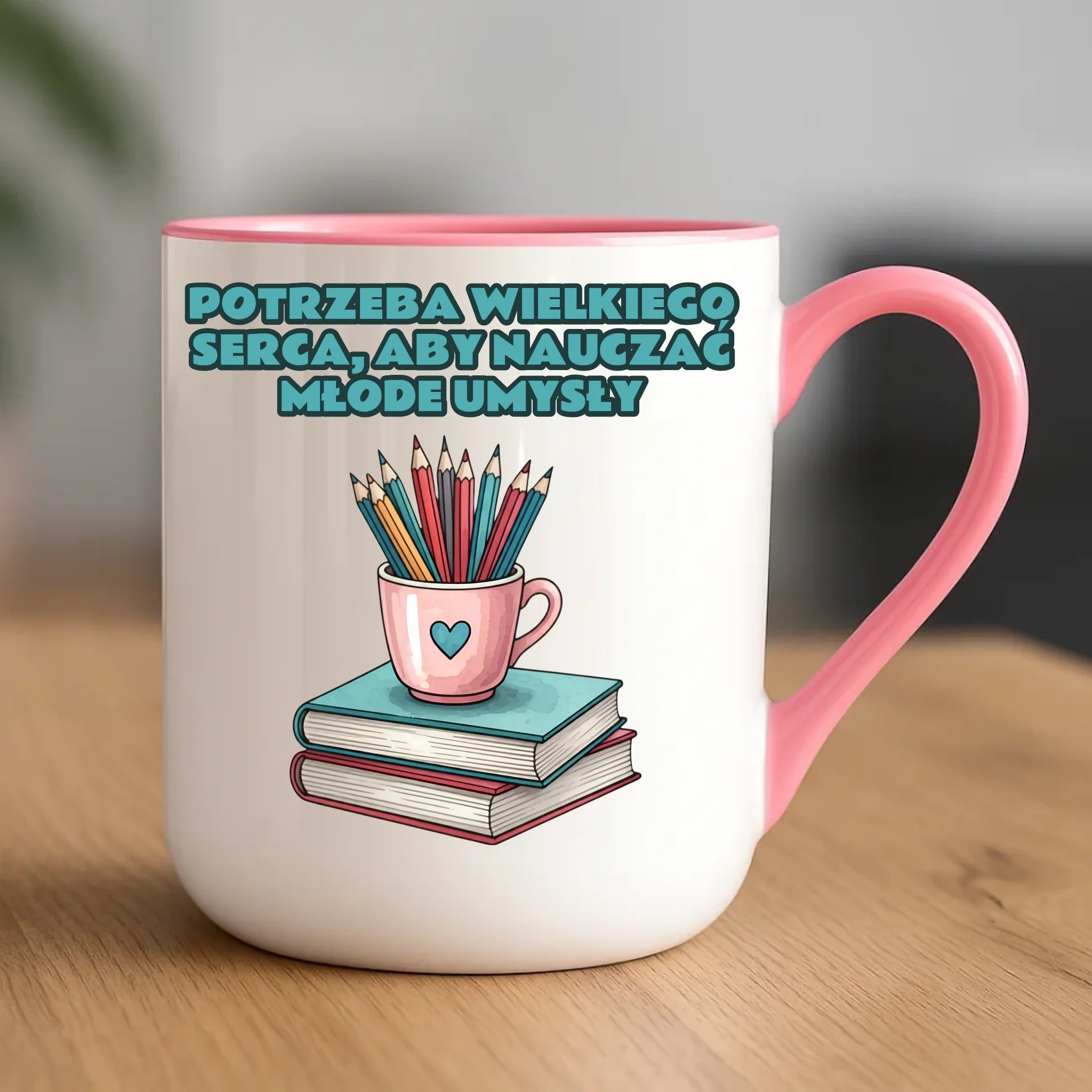 Kubek elegant prezent na zakończenie roku szkolnego dla nauczyciela
