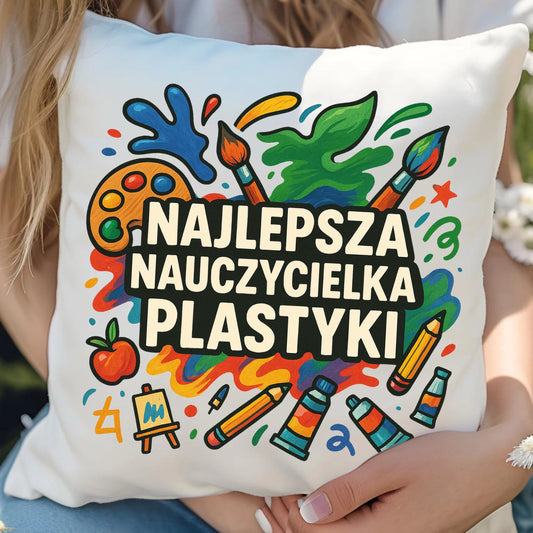 Poduszka prezent na Zakończenie Roku Szkolnego dla nauczyciela