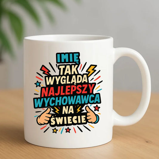 Kubek prezent na zakończenie roku szkolnego dla nauczyciela