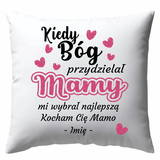 Poduszka dla mamy prezent na Dzień Mamy