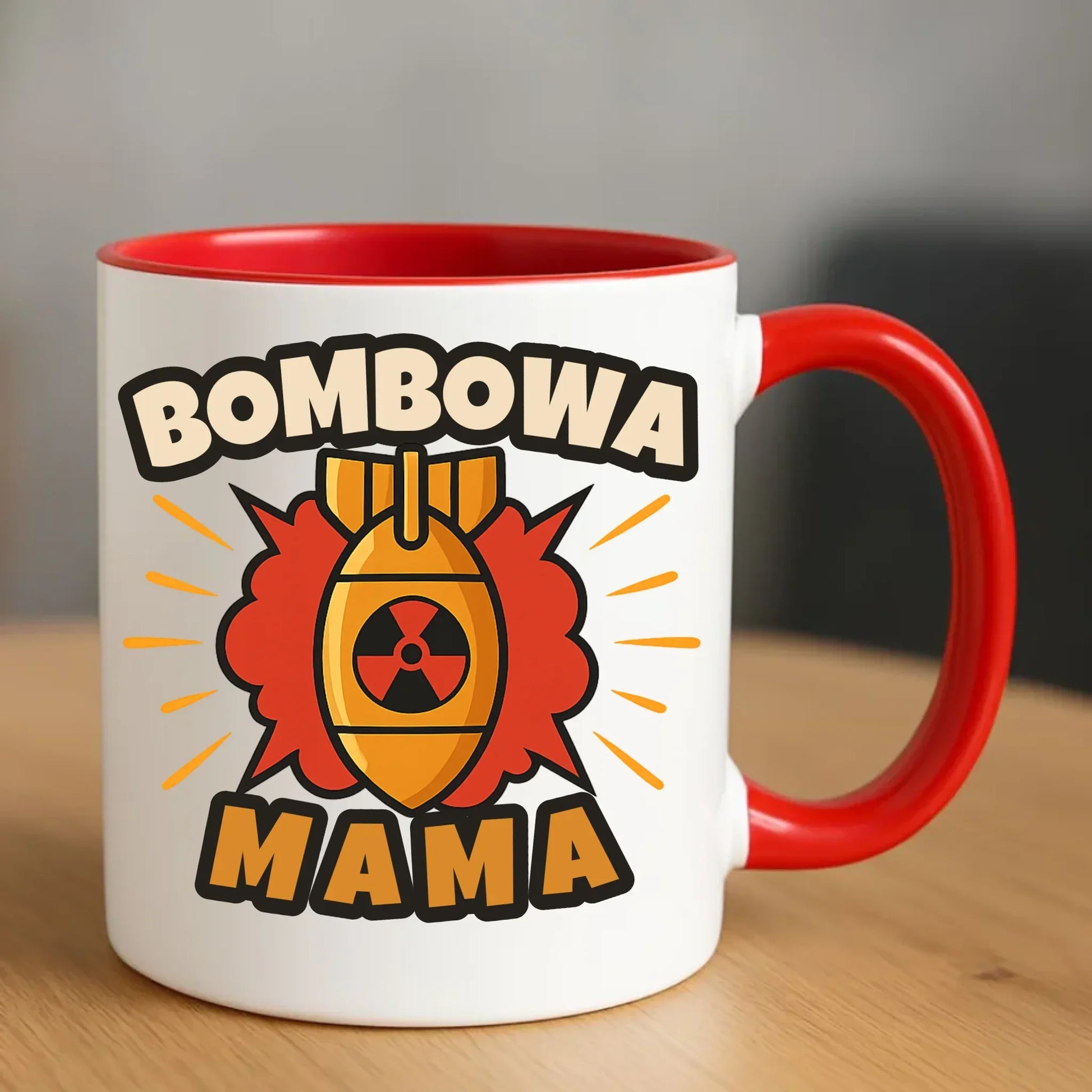Bombowa mama | Kubek dla mamy prezent na Dzień Matki DM02 - StoryCups.pl