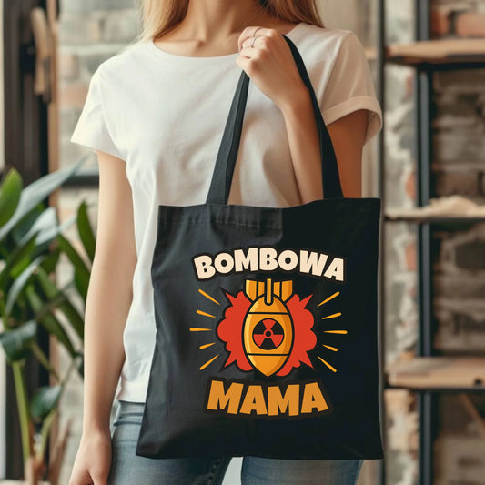 Czarna torba dla mamy upominek na Dzień Mamy