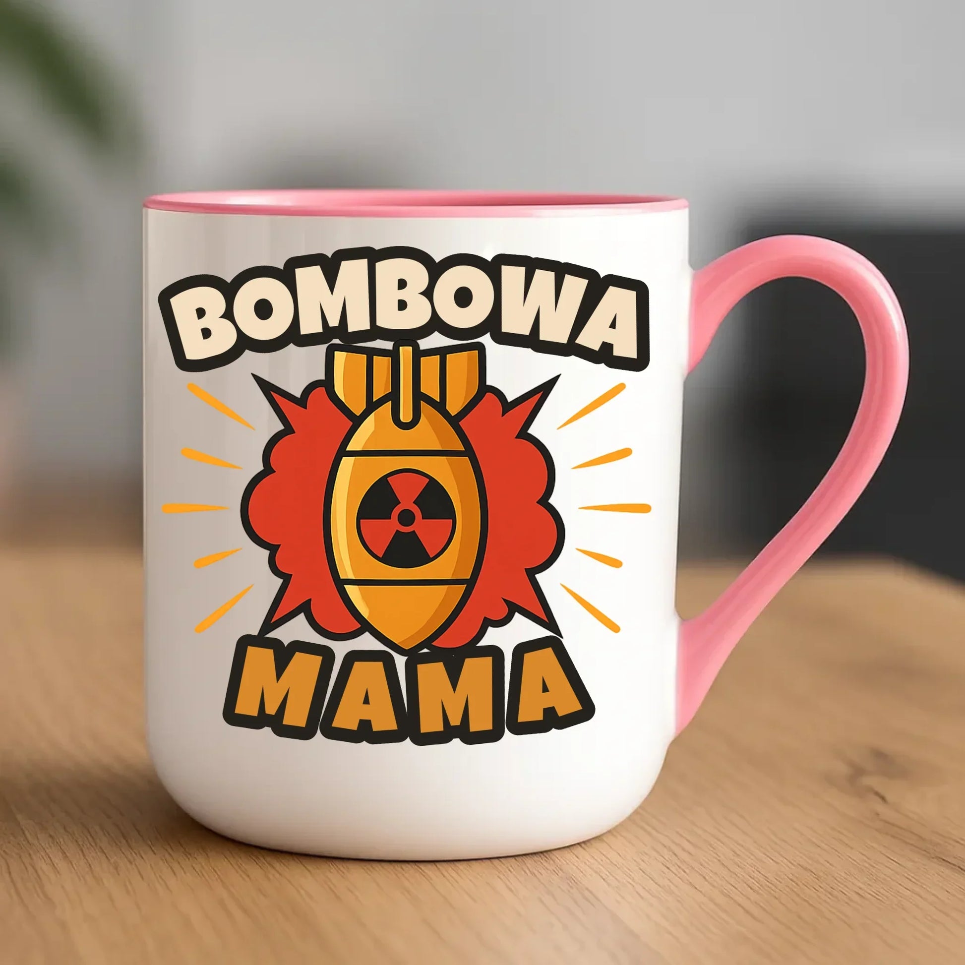 Bombowa mama | Kubek elegant dla mamy prezent na Dzień Matki DM02 - StoryCups.pl
