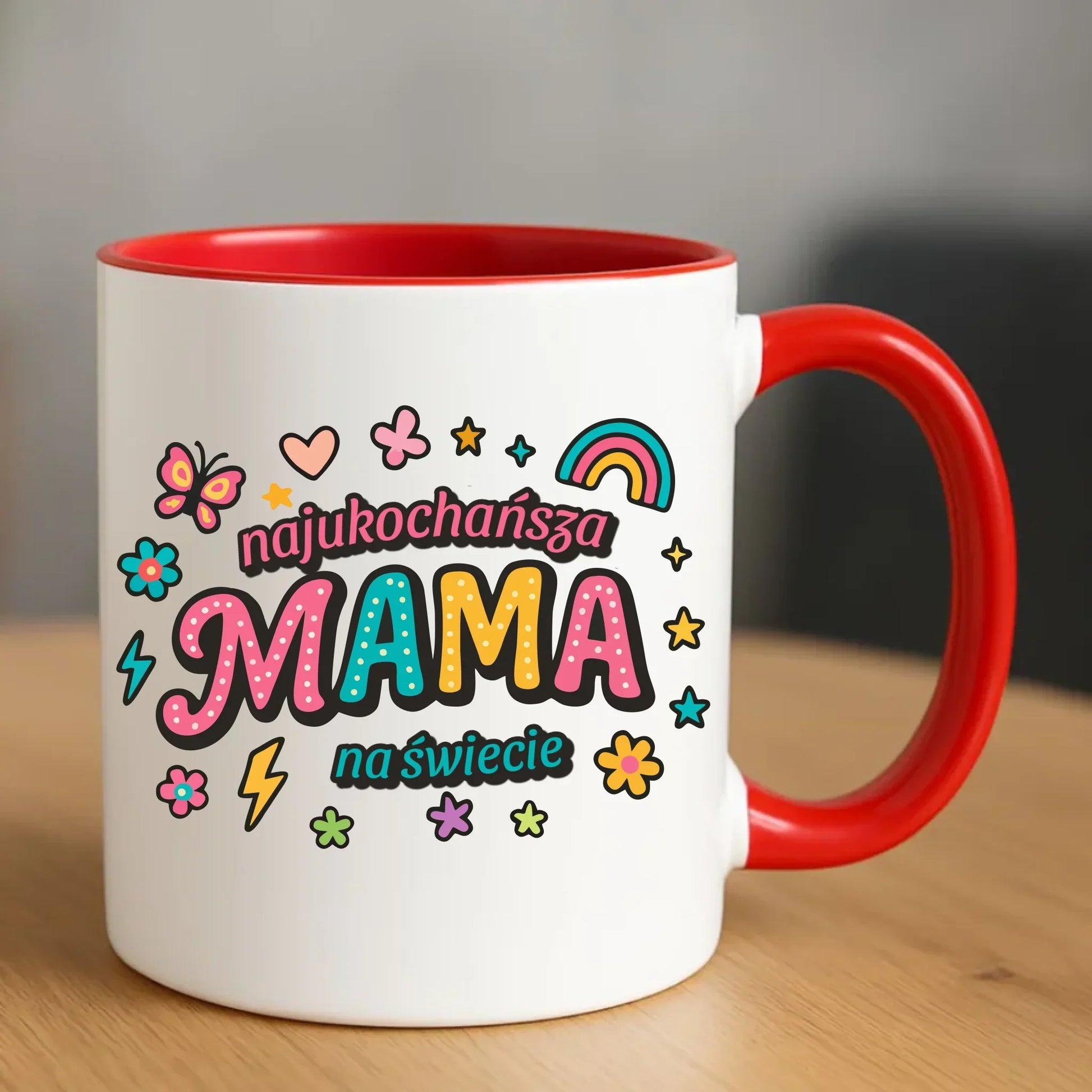 Najukochańsza mama na świecie | Kubek dla mamy na prezent DM03 - StoryCups.pl