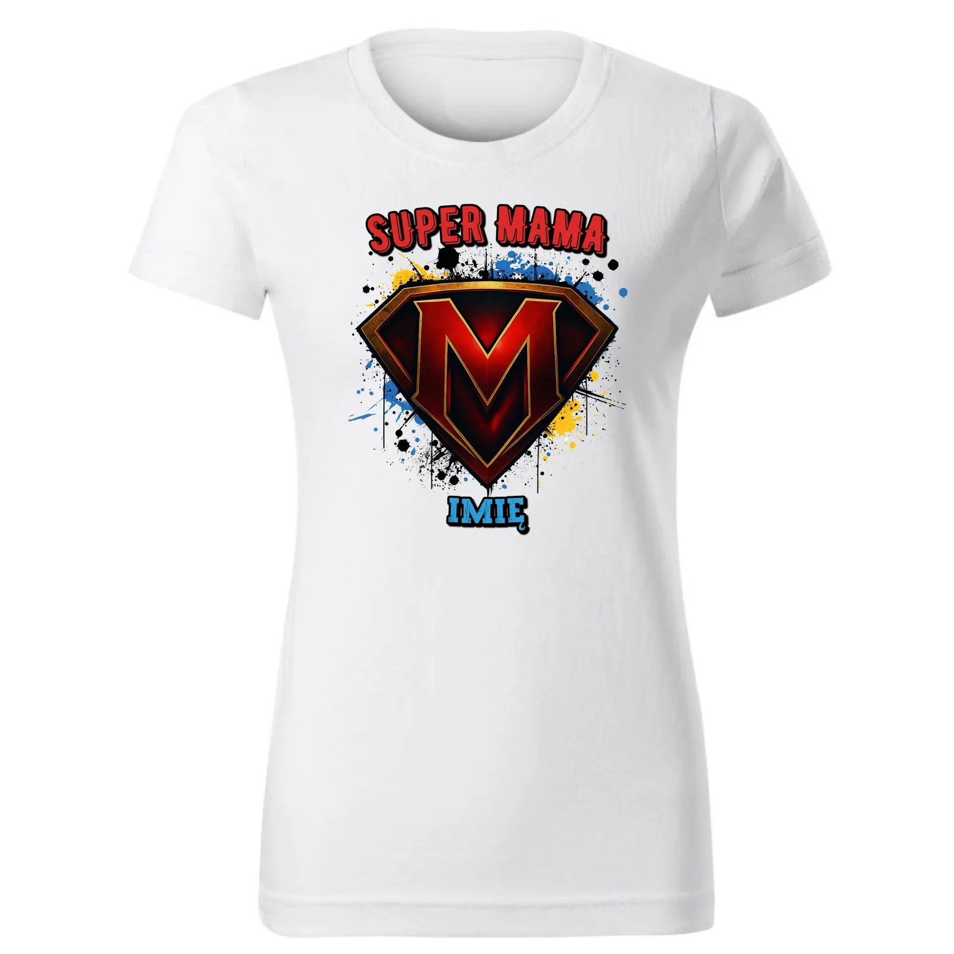 Super mama | Koszulka damska prezent na Dzień Matki DM07 - StoryCups.pl