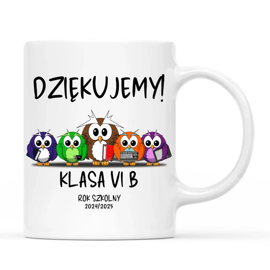 Kubek prezent na zakończenie roku szkolnego dla nauczyciela