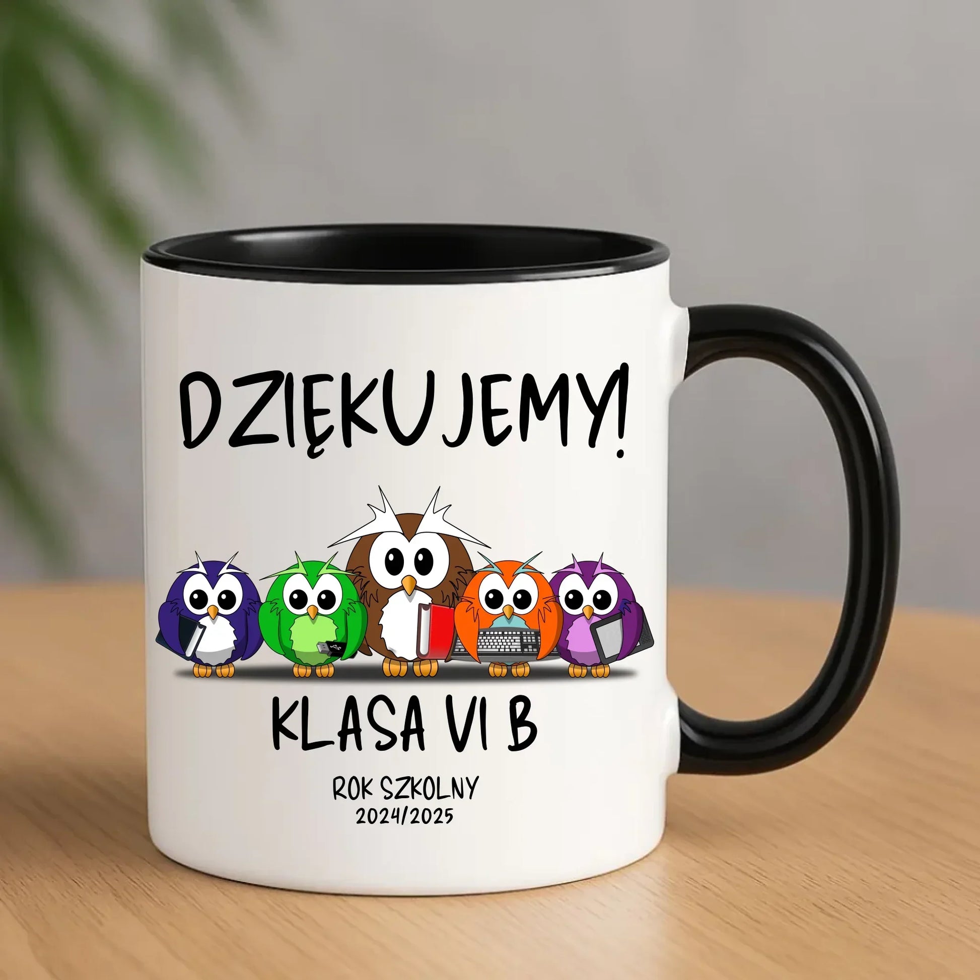 Dziękujemy | Kubek z podziękowaniem dla nauczyciela na prezent N04 - StoryCups.pl