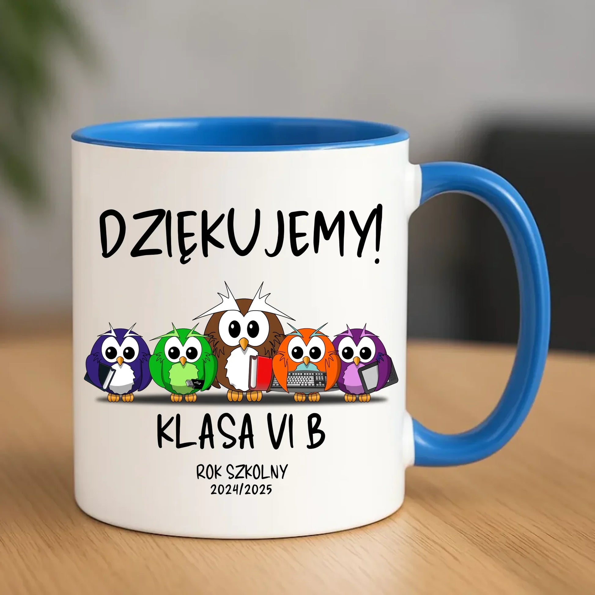 Dziękujemy | Kubek z podziękowaniem dla nauczyciela na prezent N04 - StoryCups.pl