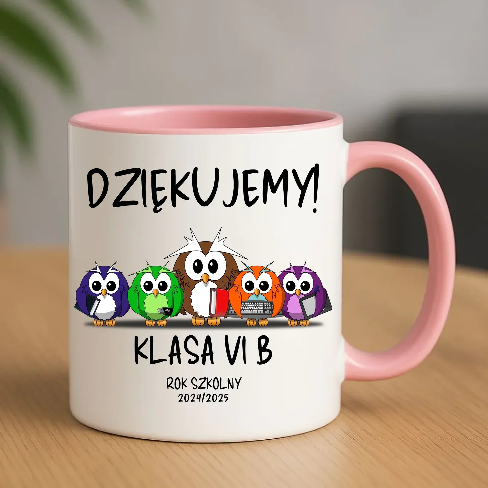 Dziękujemy | Kubek z podziękowaniem dla nauczyciela na prezent N04 - StoryCups.pl