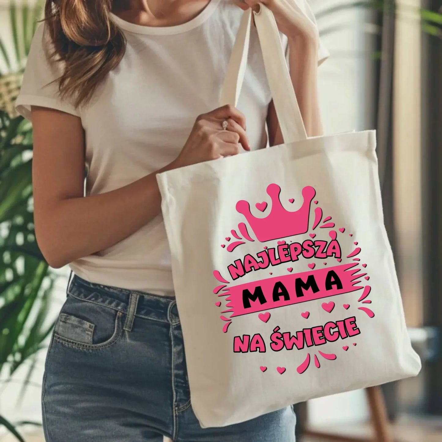 Najlepsza mama na świecie | Torba prezent na Dzień Mamy DM08 - StoryCups.pl