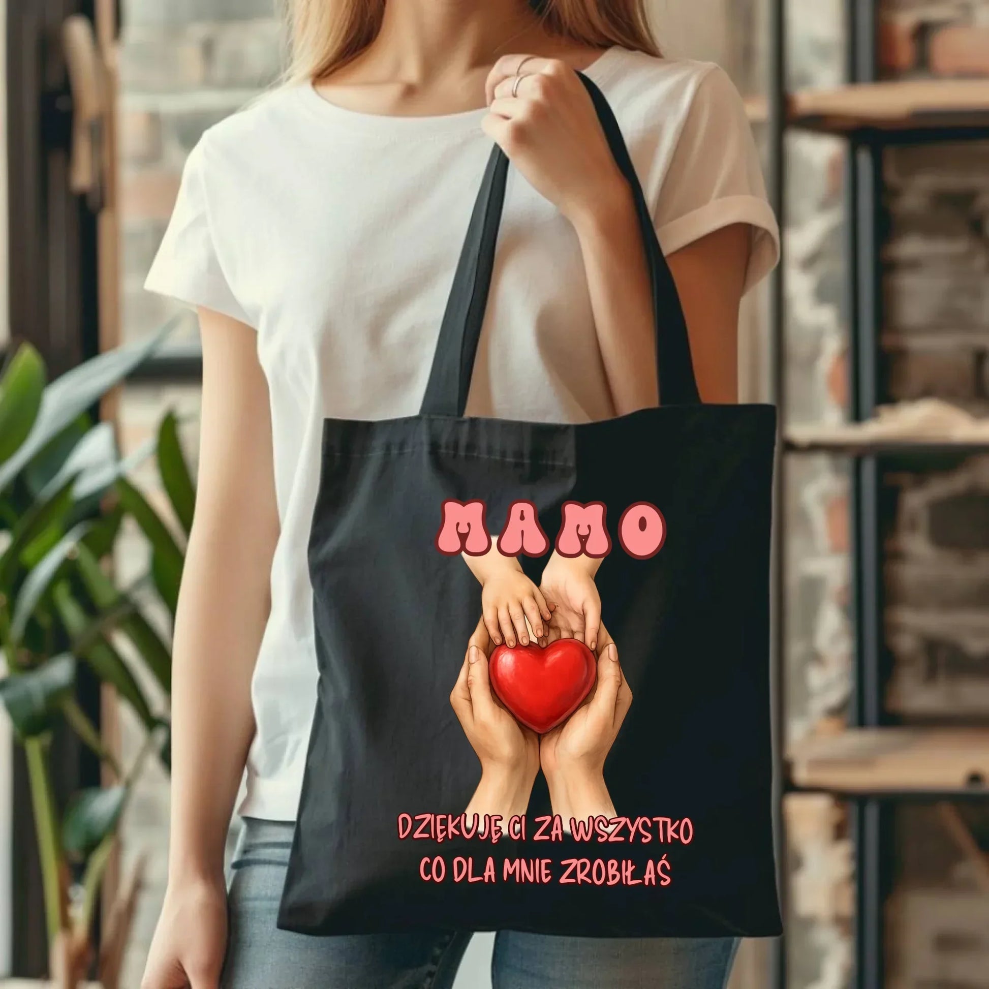 Dziękuję Ci | Torba prezent dla mamy DM11 - StoryCups.pl