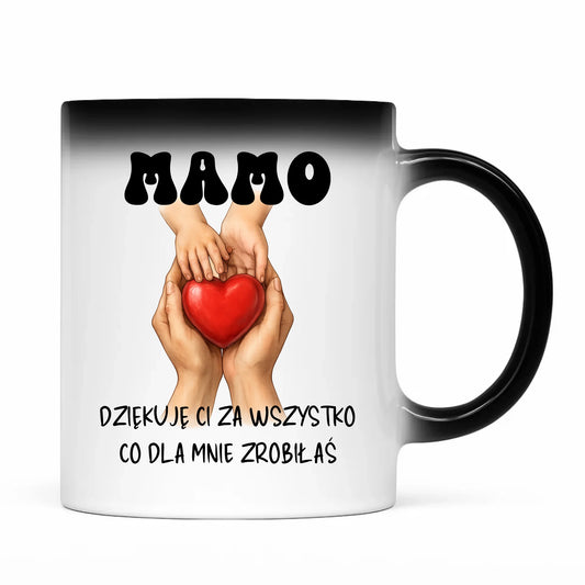 Prezent dla nauczyciela kubek magiczny NAUCZYCIEL ZAKOŃCZENIE ROKU SZKOLNEGO