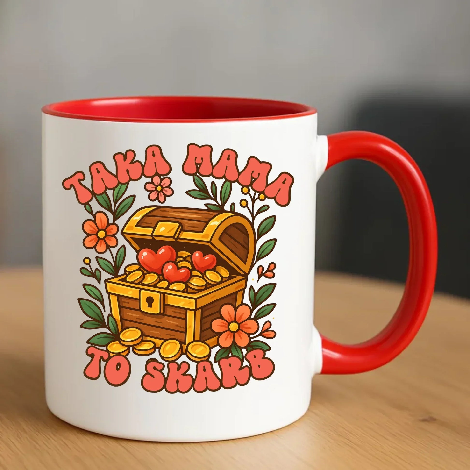 Taka mama to skarb | Kubek prezent na Dzień Matki DM12 - StoryCups.pl