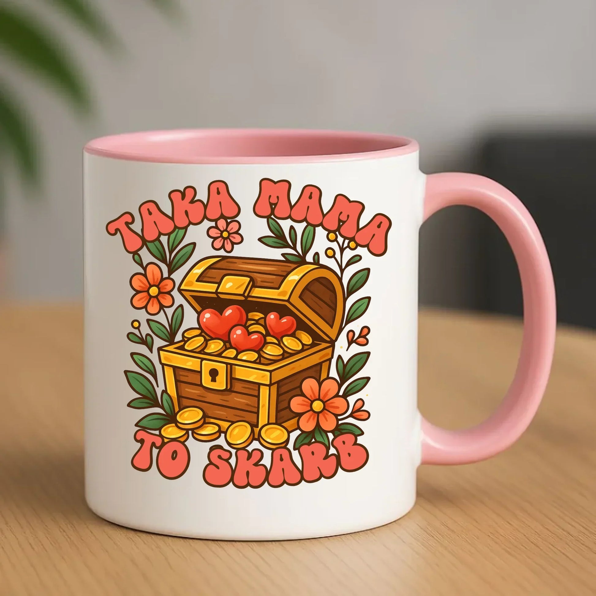 Taka mama to skarb | Kubek prezent na Dzień Matki DM12 - StoryCups.pl