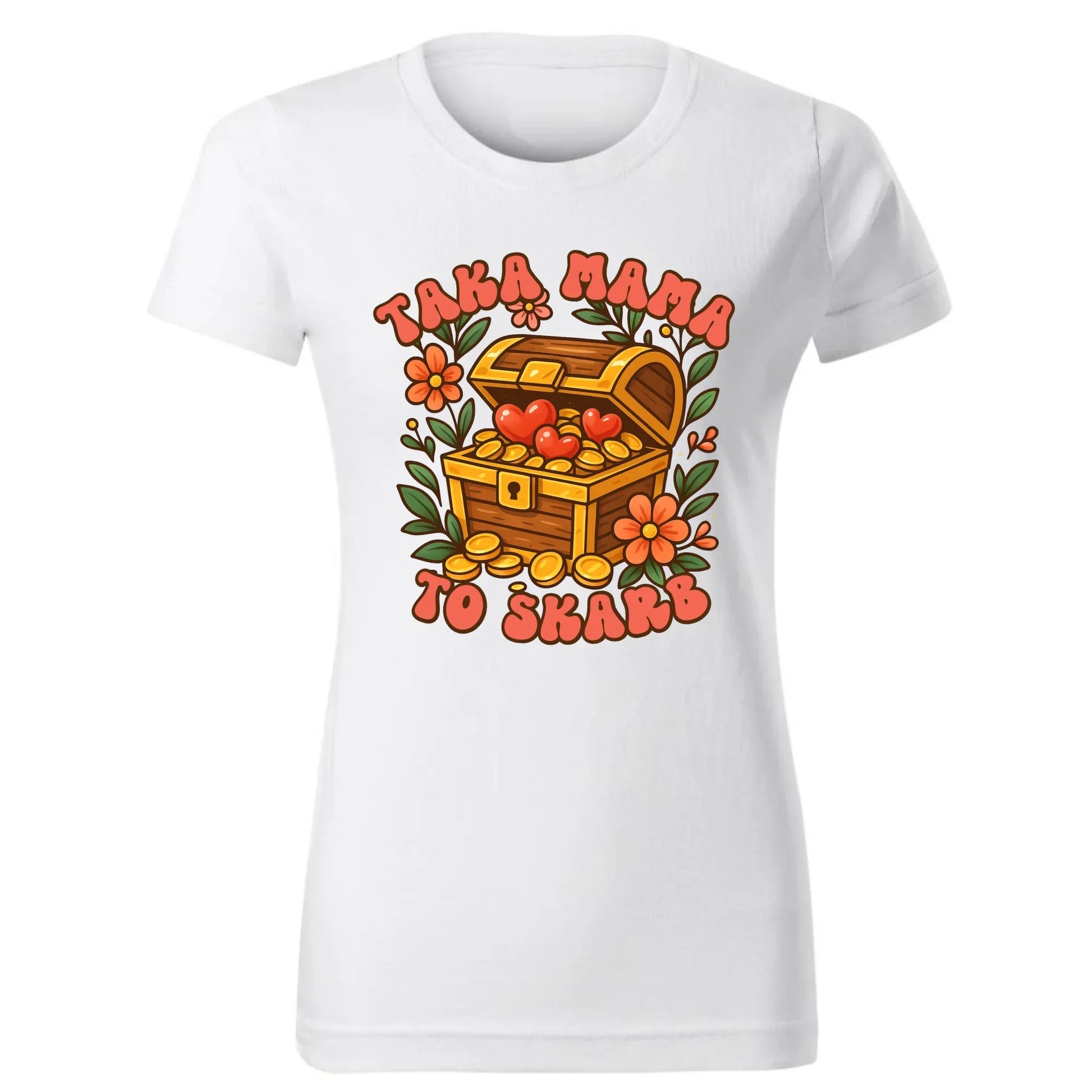 Taka mama to skarb | Koszulka damska prezent na Dzień Matki DM12 - StoryCups.pl