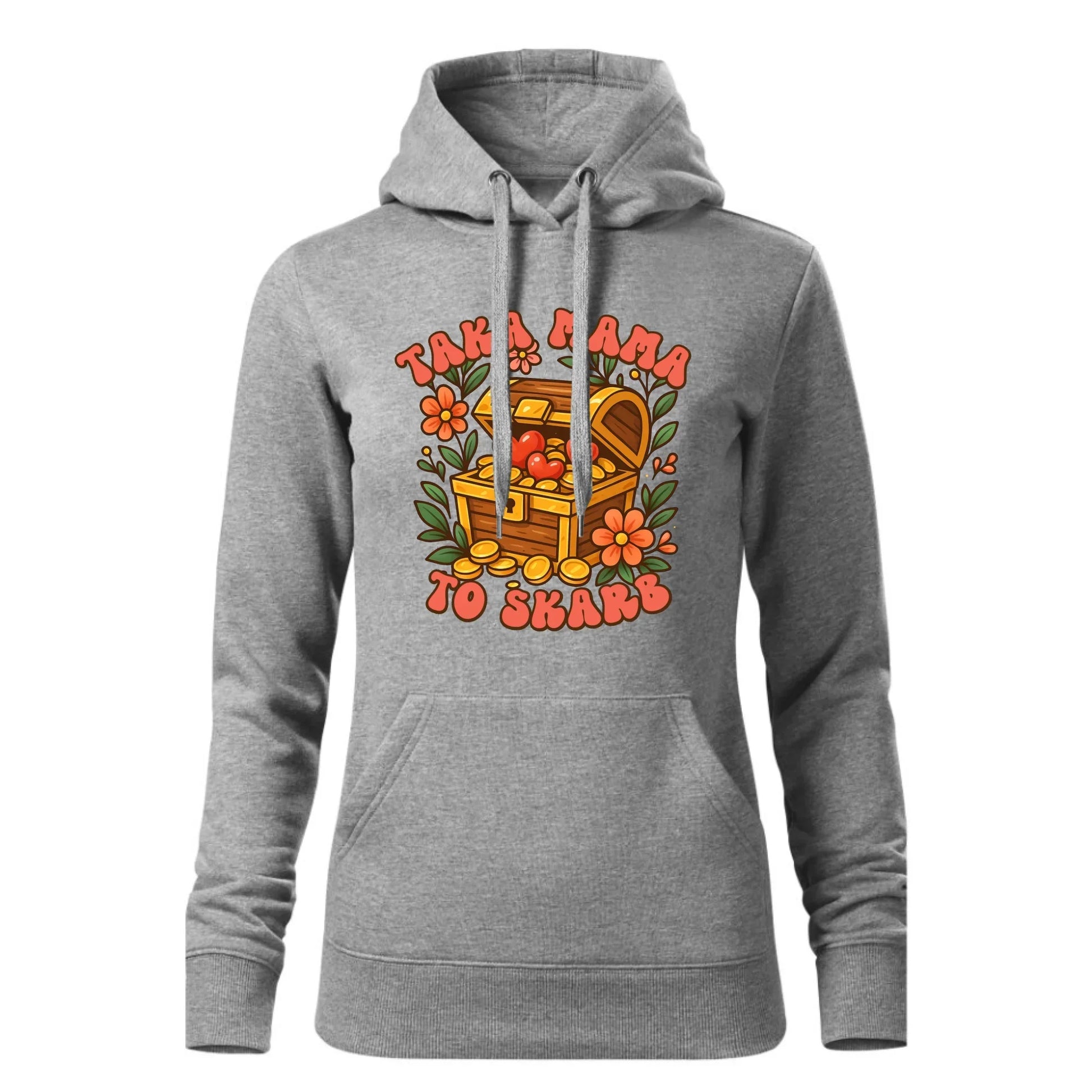 Taka mama to skarb | Bluza damska z kapturem prezent na Dzień Matki DM12 - StoryCups.pl