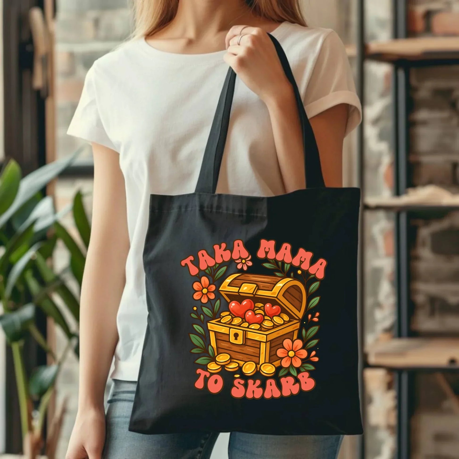Taka mama to skarb | Torba prezent na Dzień Matki DM12 - StoryCups.pl
