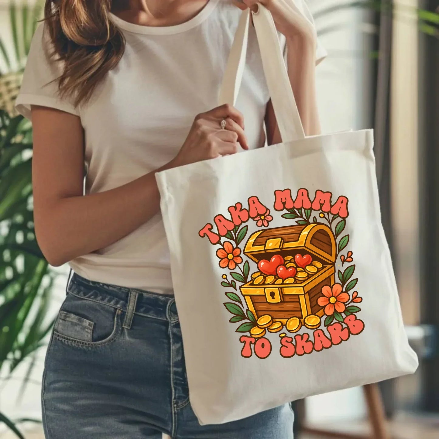 Taka mama to skarb | Torba prezent na Dzień Matki DM12 - StoryCups.pl