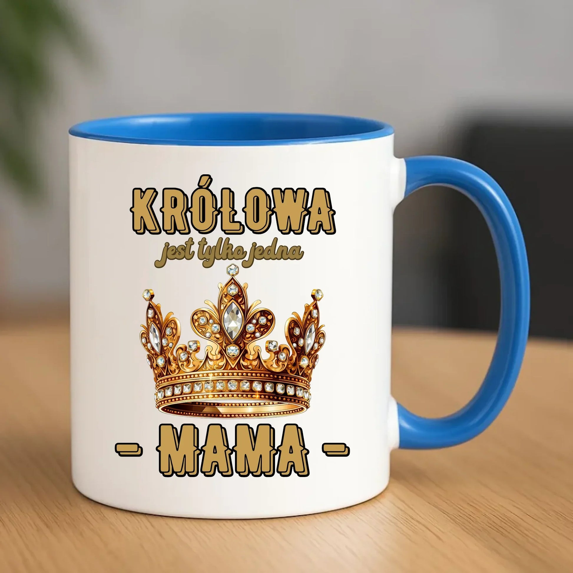 Królowa jest tylko jedna | Kubek prezent dla mamy DM13 - StoryCups.pl