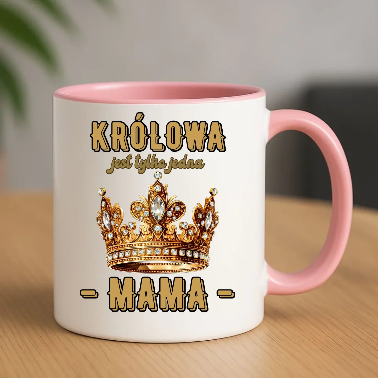 Kubek dla mamy upominek na Dzień Matki - różowy