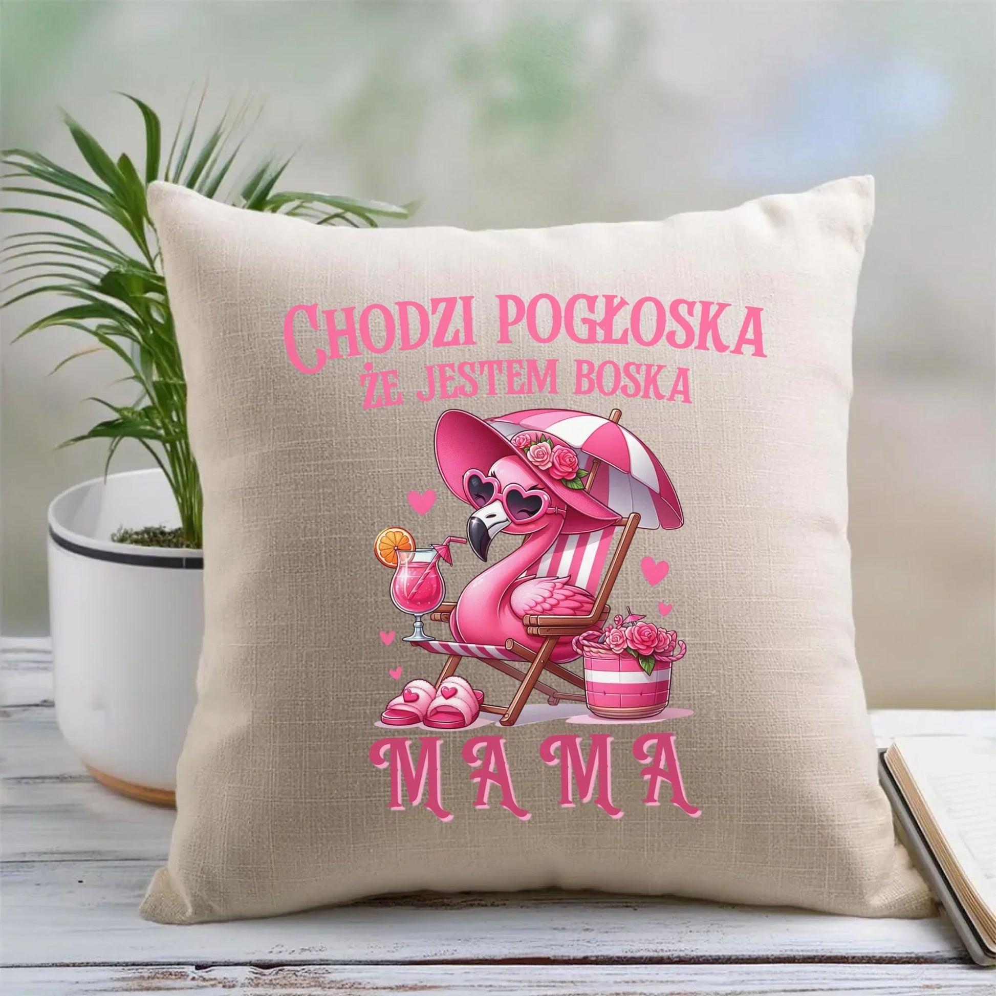 Chodzi pogłoska, że jestem boska | Poduszka prezent dla mamy DM14 - StoryCups.pl
